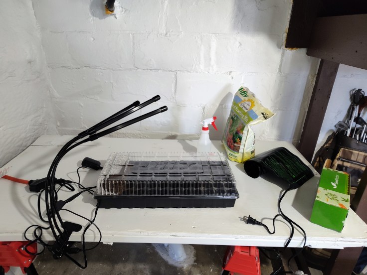 Seed starting, gardening