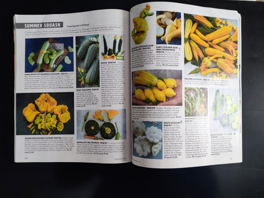 Baker Creek Seeds, Seed Catalog