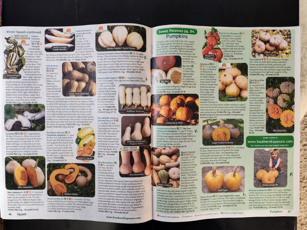 Southern Exposure Seed Exchange, Seed Catalogs