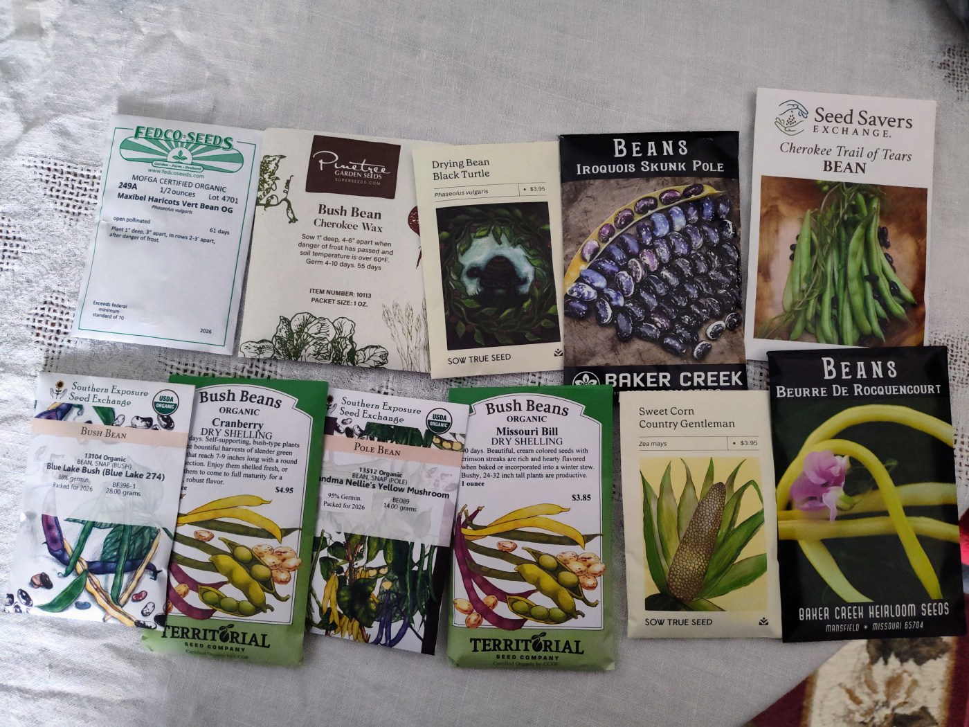 Bean Seeds, Gardening Seeds