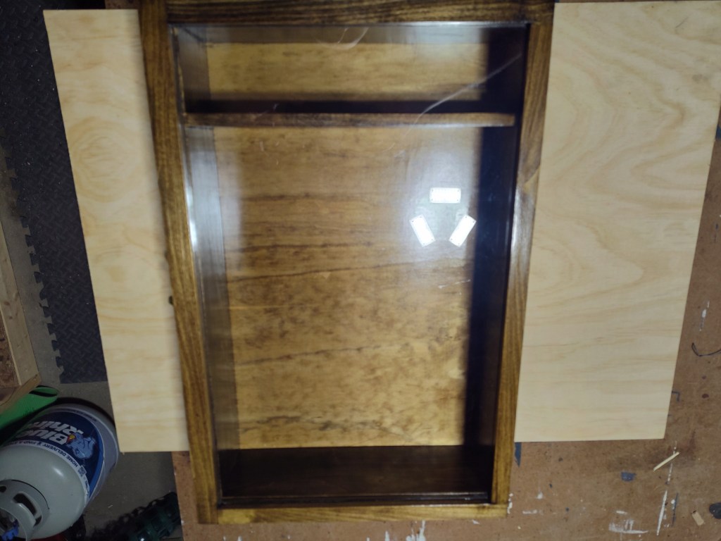 Shadow box, woodworking