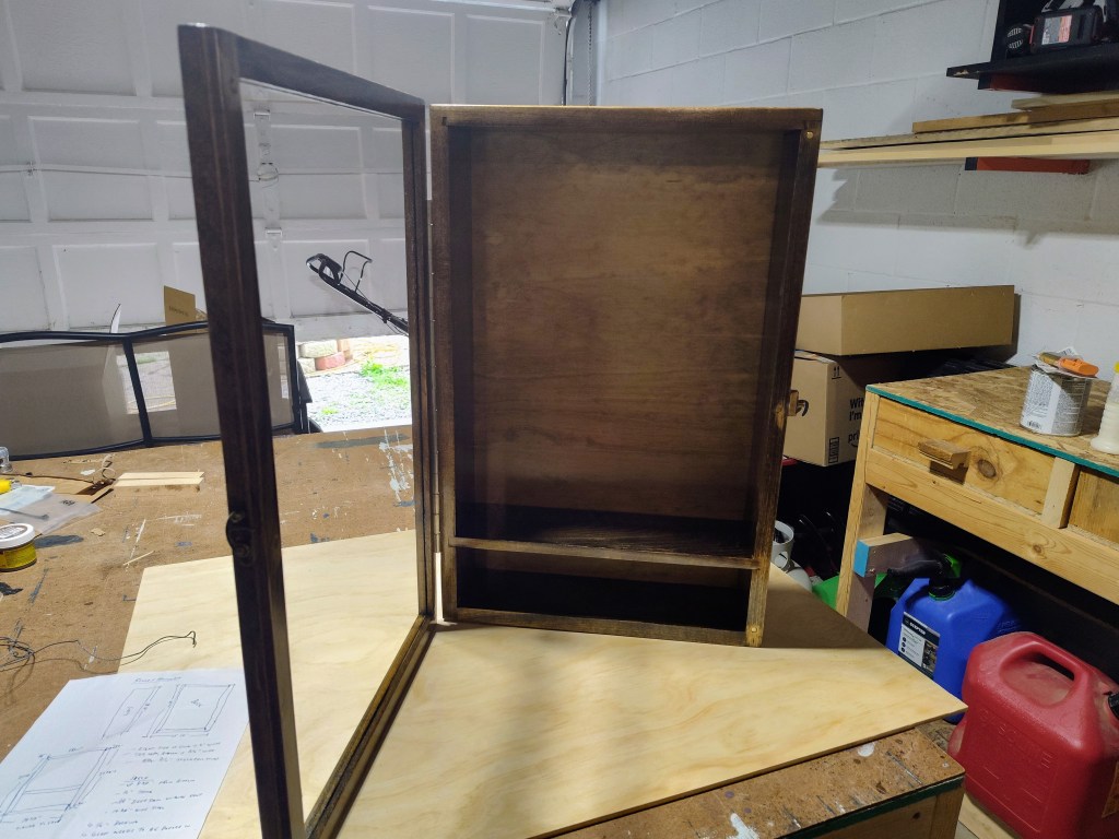 Shadow box, woodworking